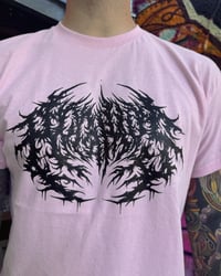 Image 2 of T-SHIRT - Pink/Black