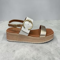 Image 1 of Oh My Sandals 5705 WHITE COMBO