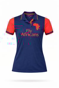 Image 1 of WOMENS FLY AFRICANS POLO 