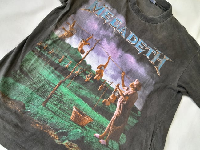 Megadeth Tour T-Shirt 1995