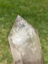 Image 6 of Large Smoky Quartz Generator With Rainbow #1362