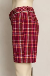 Image 2 of New Sz 16 Merona Contour Fit Belted Shorts #975*12