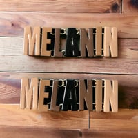 Image 2 of Melanin Dangle Earrings