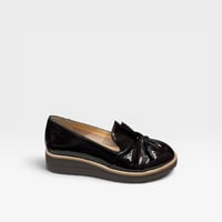 Image 5 of DJANGO & JULIETTE OCLEM CHOCOLATE WRINKLE PATENT
