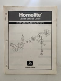 Image 4 of (8) Homelite Shop Manuals / Parts Lists