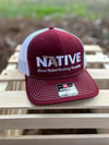 Florida Native Trucker Hat Maroon 