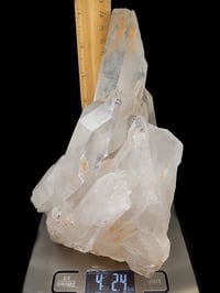 Image 2 of 4.24LB White Quartz Crystal Cluster Mineral Specimen