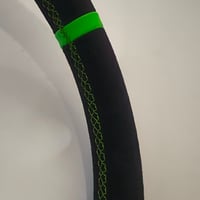 Image 5 of LTR Suede Yabai Series Steering Wheel 270mm