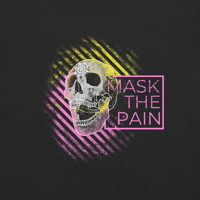 Image 1 of Mask The Pain Comfort Colors Tee