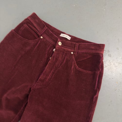 Image of 1980s Stone Island jumbo corduroy trousers, size 30” x 32”