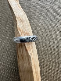 Image 2 of Sterling Stamped Band 