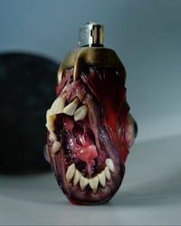 Image 21 of Mini Bic lighter sleeve, Egg Of The King - Handcrafted OOAK