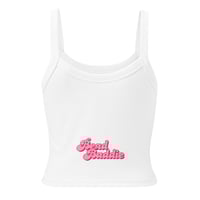 Image 6 of Logo Fedora Women’s micro-rib tank top