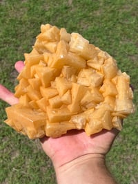 Image 14 of Orange Rhombohedral Calcite Cluster Specimen | Yunnan China #2859