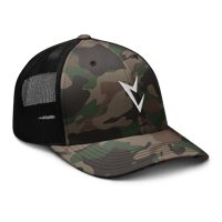 Image 1 of Vril Camo Trucker Cap