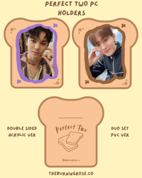 Image 1 of PREORDER: PERFECT TWO PHOTOCARD HOLDER