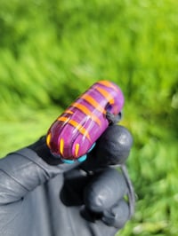 Image 6 of Plum Sunset Paw Bean Pendant