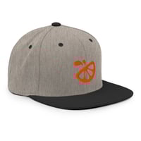 Image 1 of Orange Slice Classic 2-Tone Snapback