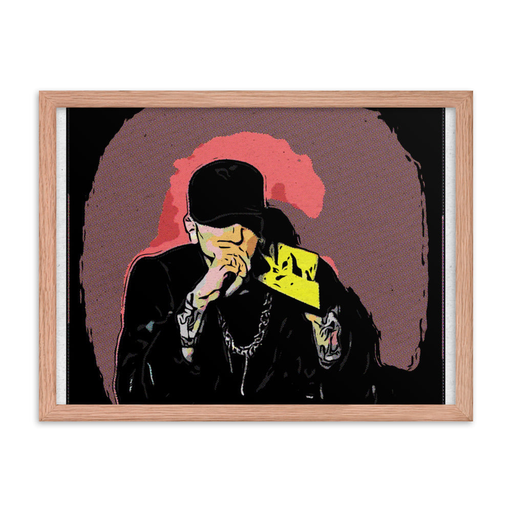 ZEN EXP - Eminem Framed photo paper poster