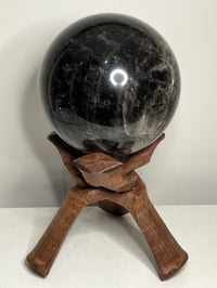Image 7 of Large Smoky Quartz Sphere Statement Piece #2717
