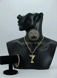 Image 3 of Cuban Necklace/Bracelet Sets