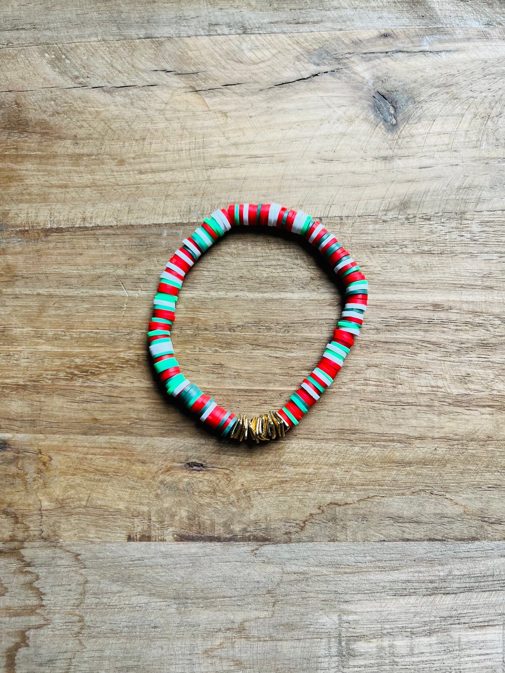Image of Christmas multi bracelet