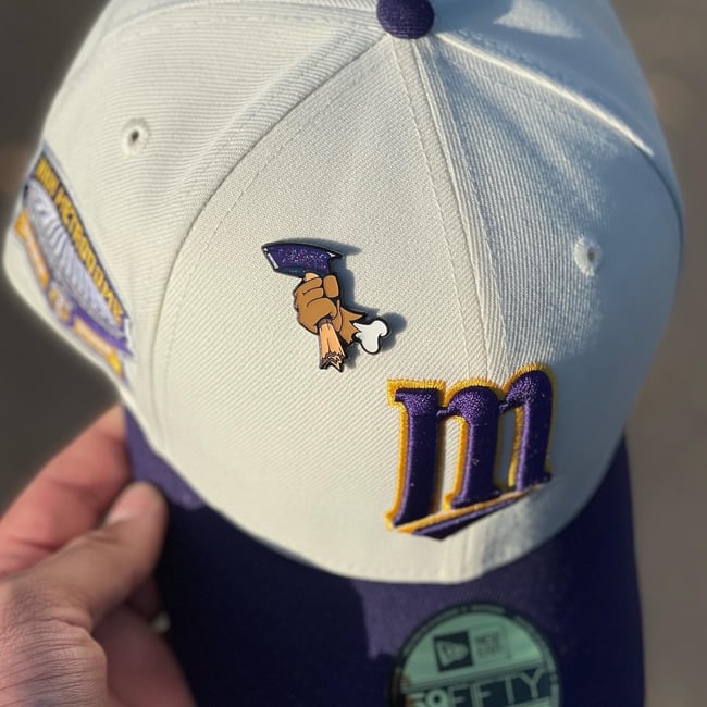 Bad To The Bone Pin - Home Team Pack - Away