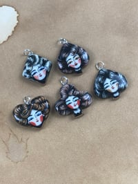 Image 2 of Lady Luck pendants - platinum lustre 