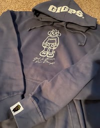 Image 4 of GIGPS BERRY BLUE ALMIGHTY HOODIE