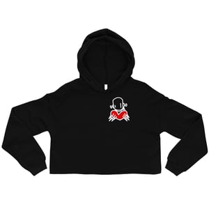 Image of hold on crop hoodie