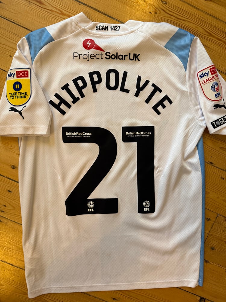 Match worn 2022/23 Puma away shirt