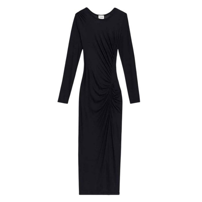 Image of ISABEL MARANT JELINA DRESS BLACK