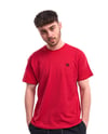 Gibbons T-Shirt in Red and Black 