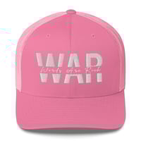 Image 5 of Words Are Rich (W.A.R) Signature Hat – (White Stitch)