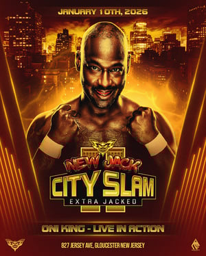 Image of New Jack City Slam EXTRA JACKED ticket 