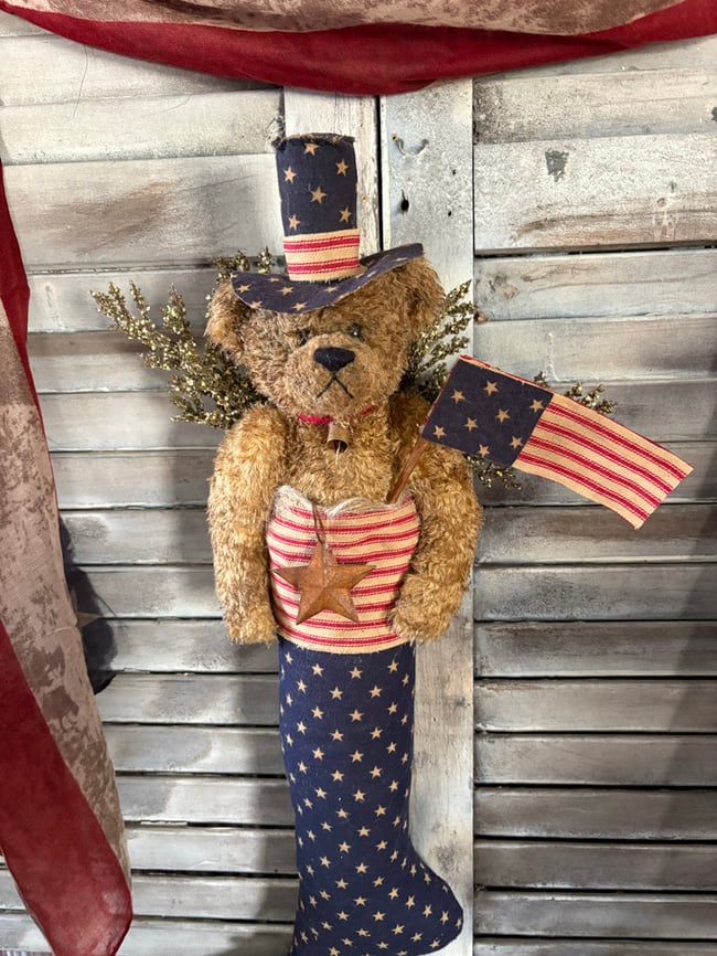 #9 Liberty Bear Stocking