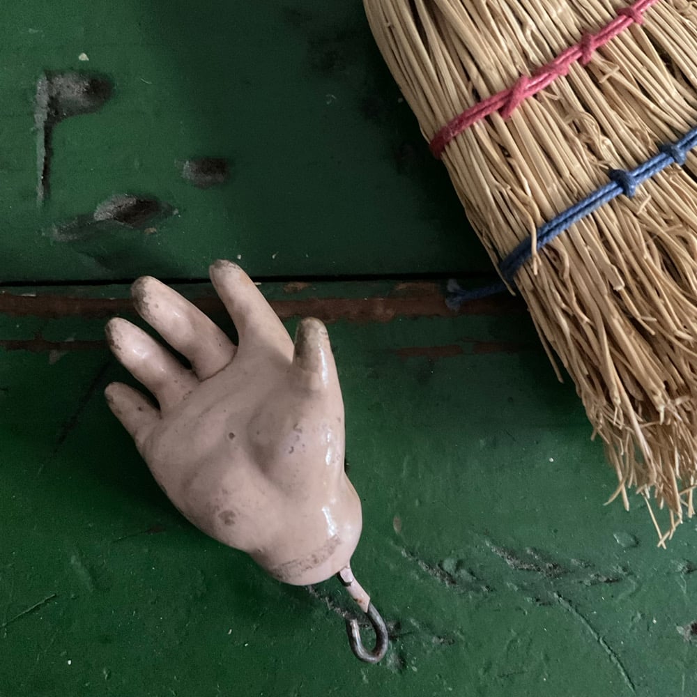 Image of Dolls Hand & Broom