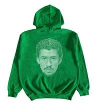 Bad Bunny Green Hoodie 