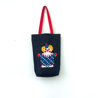 Image 1 of Clown Denim Tote