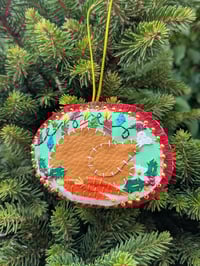 Image 1 of Christmas Turkey Dinner Tree Decoration