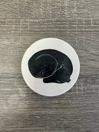 Image 1 of Sleeping Sighthound Round Coasters