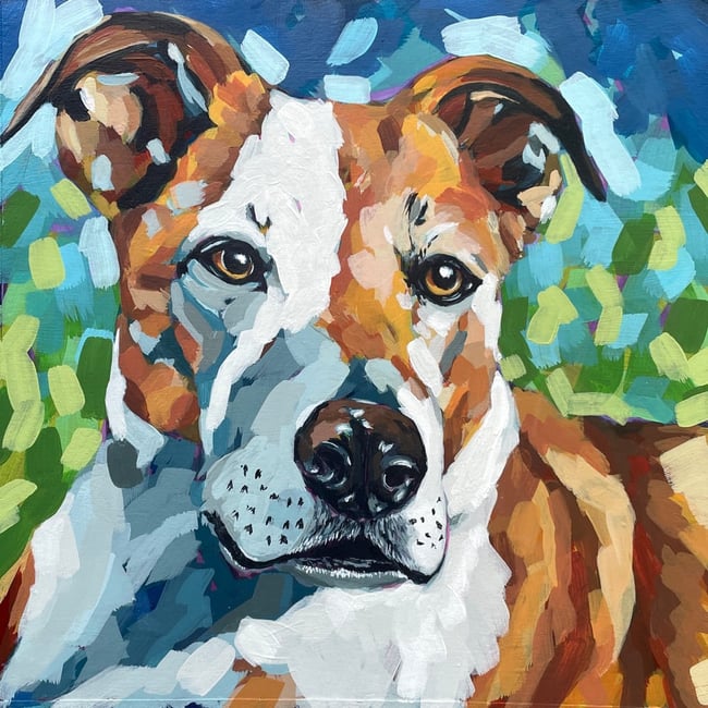 Custom Dog Portrait - Mia