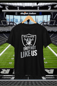 Image 3 of They Not Like Us Raiders Tee or Hoodie