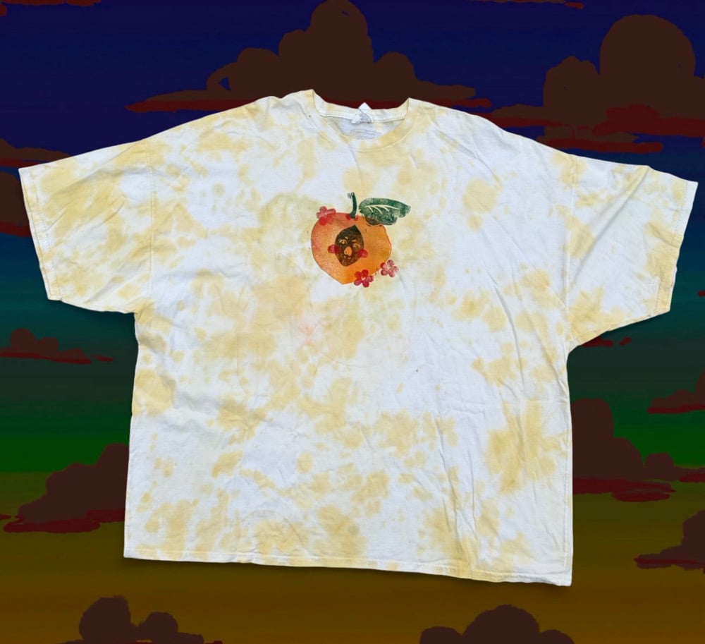 Image of READY TO SHIP- Limited Edition Tie-Dye Peachy Keen Tee