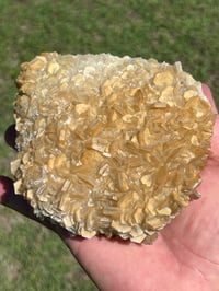 Image 1 of Hunan Golden Calcite UV Specimen | China #2882
