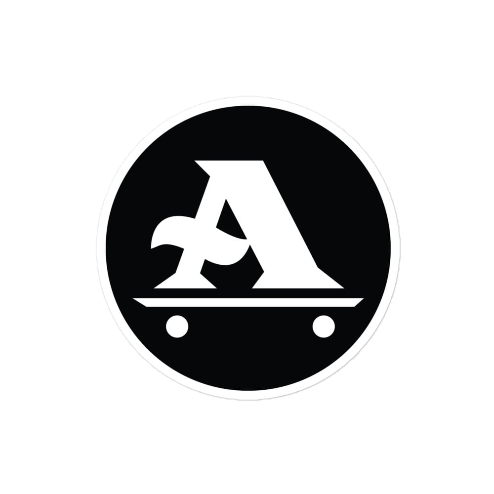 A - Logo sticker