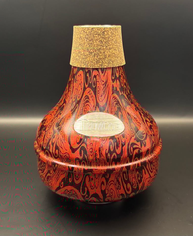 Image of Doc-Ouflage Zinger - Black Swirls - Red