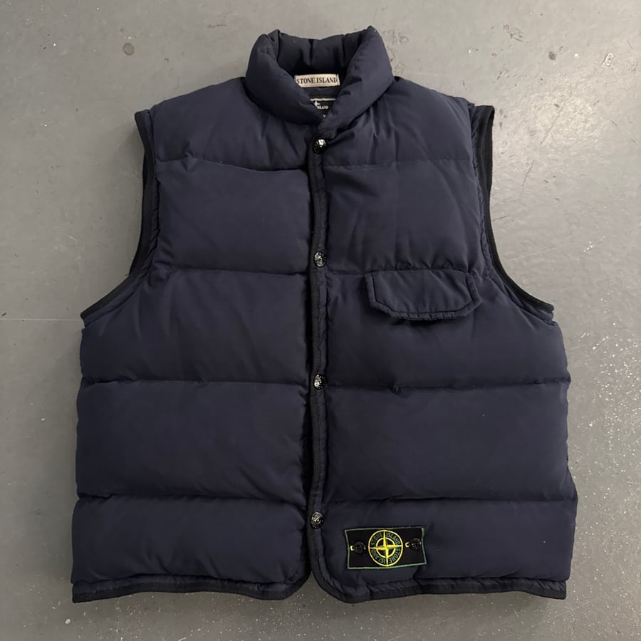 Image of AW 1994 Stone Island Down Fill Vest, Size Large