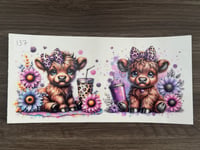 Image 9 of highland cows decals 