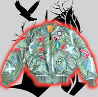 Image 1 of 🆕 GxFR ReBiRtH♻️ aLMiGHty Alpha MA-1 Flight ✈️ JaCKet 🧥 BY faSHioN ReBeLs 🦂